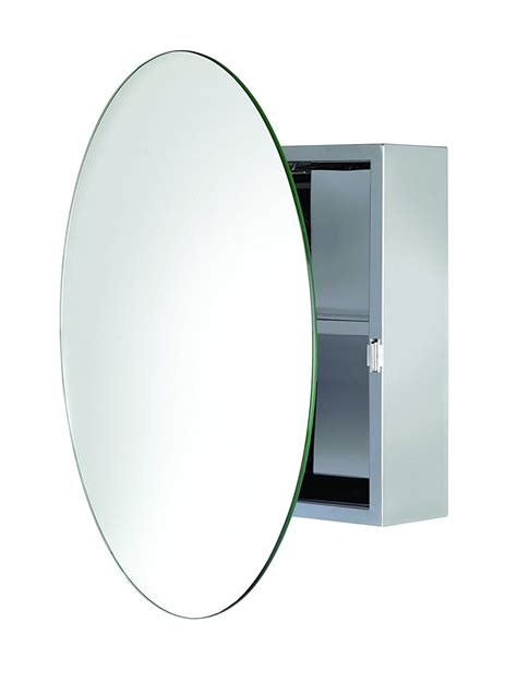 croydex severn circular stainless-steel medicine cabinet|Severn Circular Stainless Steel Cabinet .